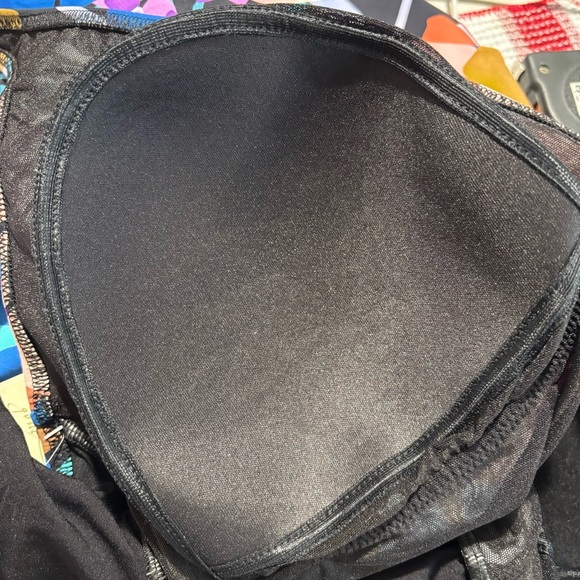 PROFILE BY GOTTEX Sz 14D One Piece Bathing Suit Floral Ruffle Hem Padded Bra NEW - Picture 7 of 10